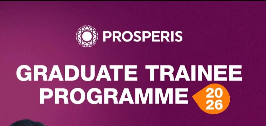 Prosperis Graduate Trainee Programme 2026 Now Open for Nigerian Graduates Prosperis Graduate Trainee Programme 2026 Now Open for Nigerian Graduates