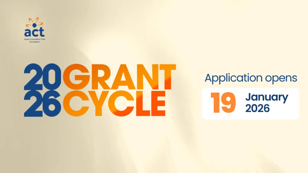 ACT Foundation Grant 2026 | Funding for African Non-Profits