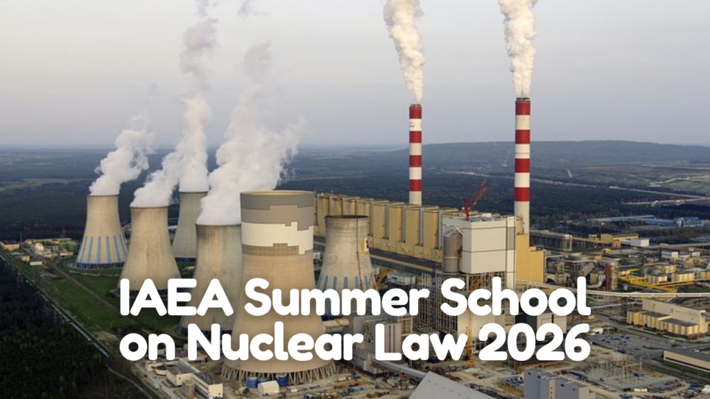 IAEA Summer School on Nuclear Law 2026 | Virtual Program with George Washington University Law School IAEA Summer School on Nuclear Law 2026