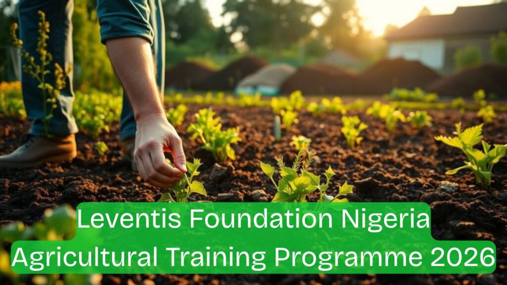 Leventis Foundation Nigeria Agricultural Training Programme 2026