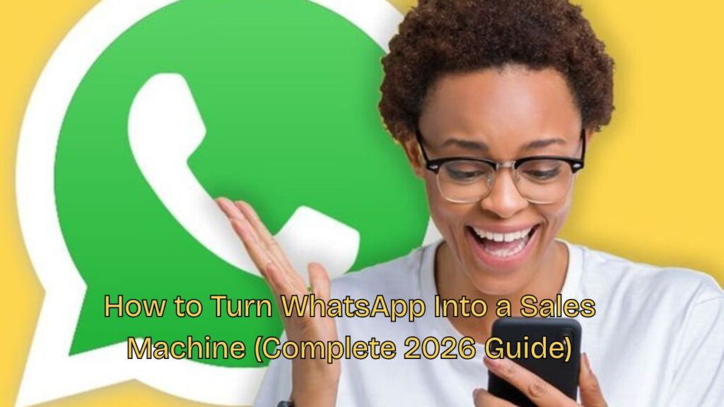 How to Turn WhatsApp Into a Sales Machine (Complete 2026 Guide)