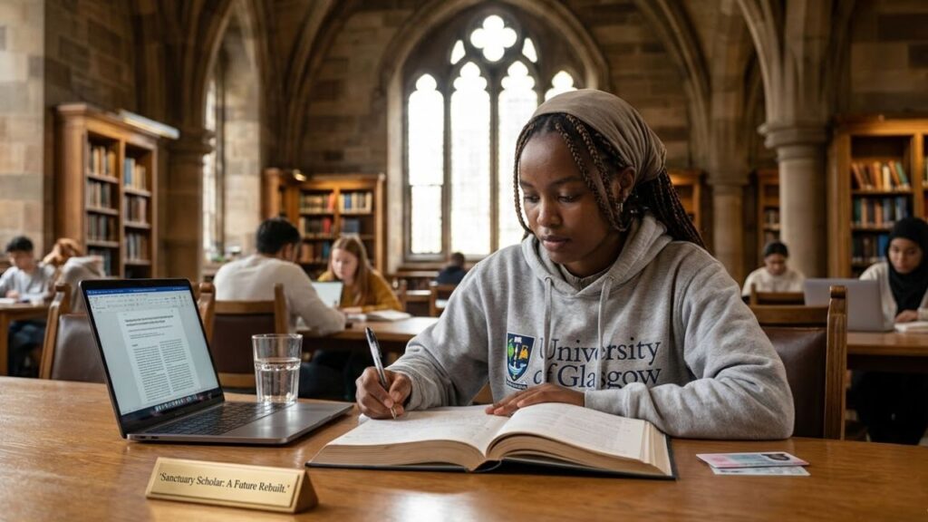 University of Glasgow Sanctuary Scholarship 2026: Full Tuition + £5,000 Stipend (How to Apply)