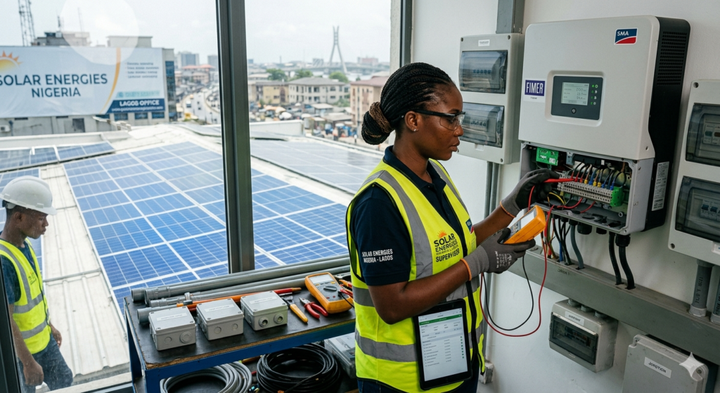 Inverter Maintenance, Commissioning & Installation Supervisor – Lagos (Solar Energy Role)