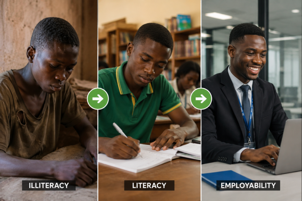Closing the Literacy Gap in Nigeria: How Young People Can Build Skills and Become Employable