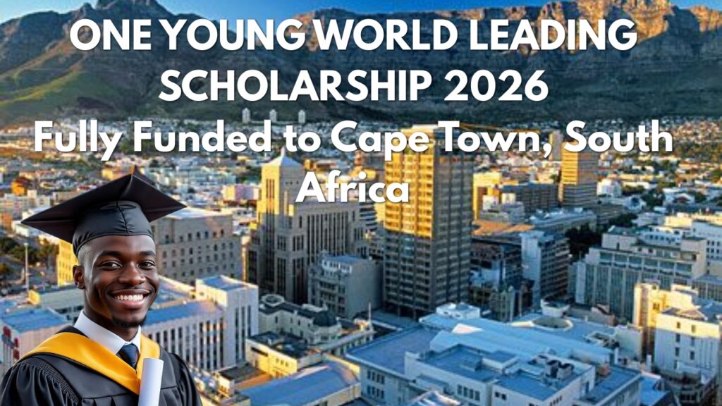 ONE YOUNG WORLD LEADING SCHOLARSHIP 2026 Fully Funded to Cape Town, South Africa