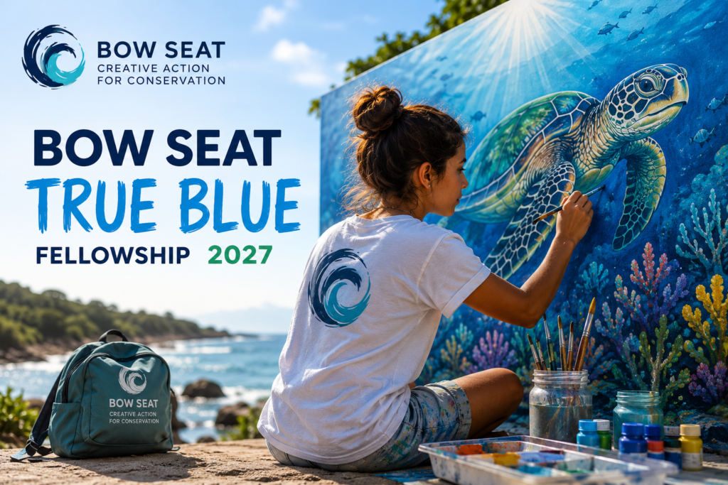 A Young Girl Painting to compete for the Bow Seat True Blue Fellowship 2027