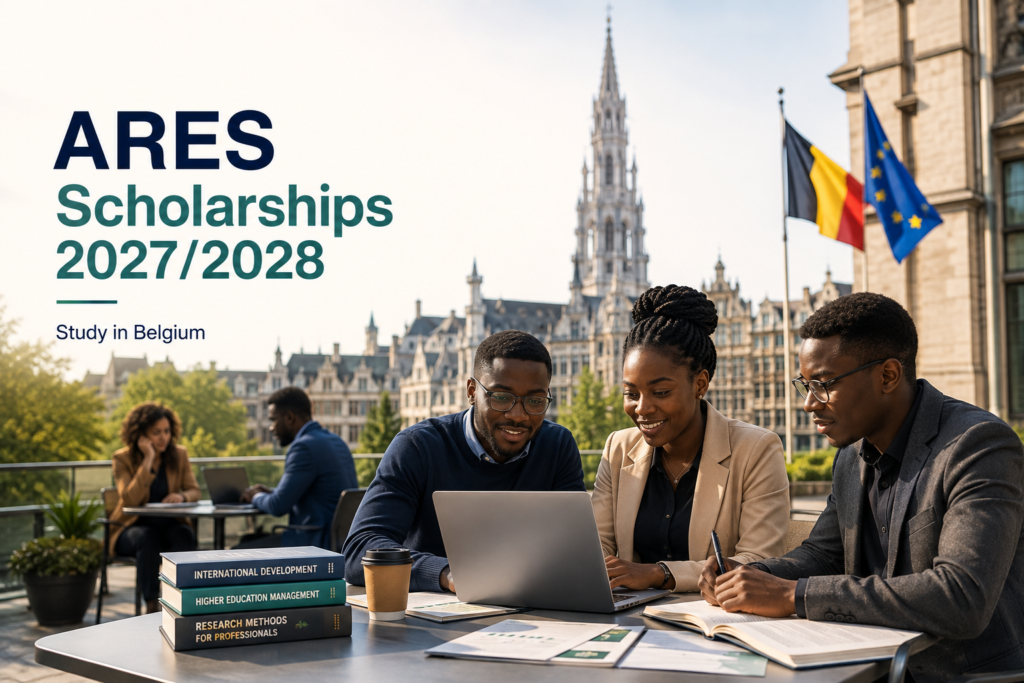 ARES International Training Scholarships 2027/2028 to study in Belgium