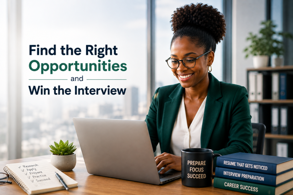 Find the Right Opportunities and Win the Interview