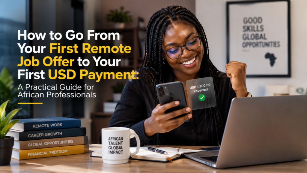 How to Go From Your First Remote Job Offer to Your First USD Payment: A Practical Guide for African Professionals How to Go From Your First Remote Job Offer to Your First USD Payment: A Practical Guide for African Professionals